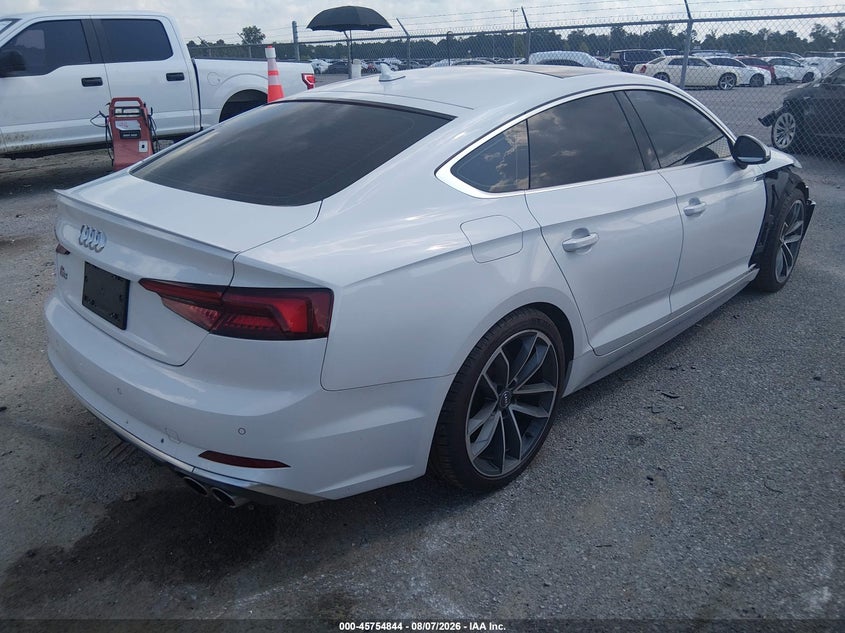 Vin: wauc4cf57ja104029, lot: 46253566, audi s5 3.0t premium plus 20184