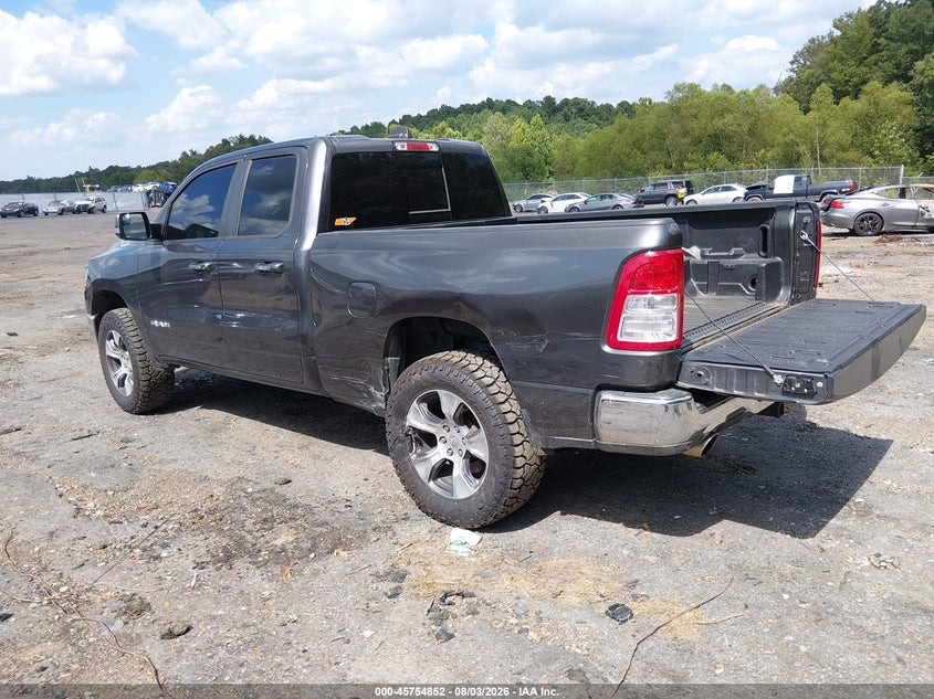 Vin: 1c6srfbt5kn656877, lot: 46253574, ram 1500 big horn/lone star  4x4 6'4 box 20193