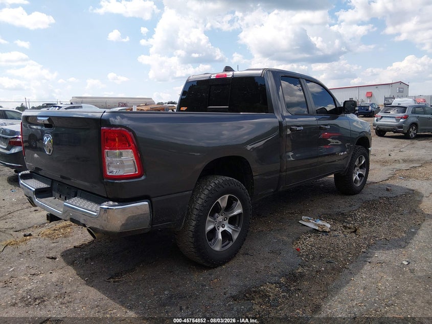 Vin: 1c6srfbt5kn656877, lot: 46253574, ram 1500 big horn/lone star  4x4 6'4 box 20194