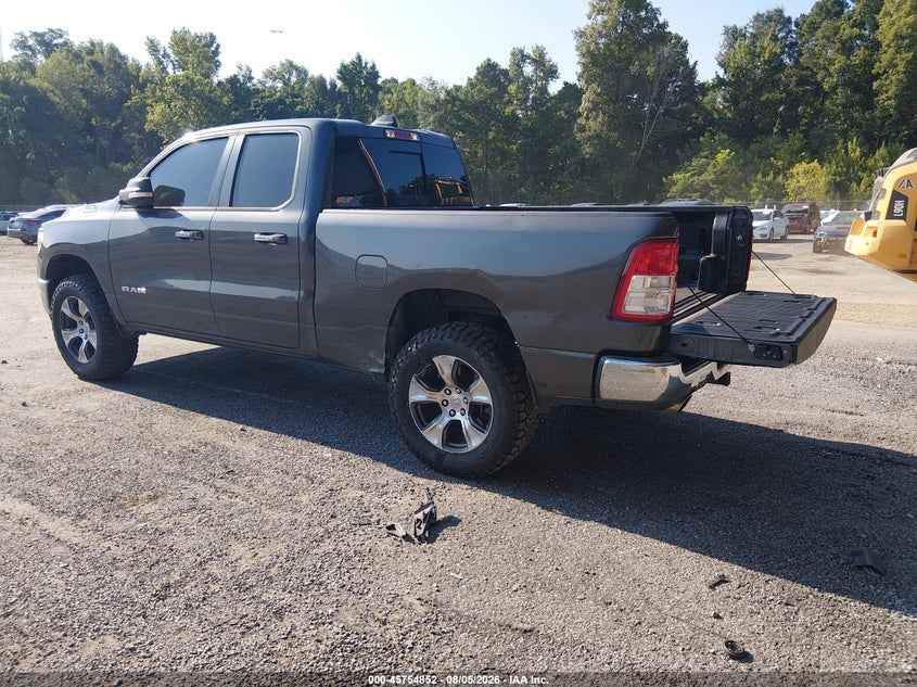 Vin: 1c6srfbt5kn656877, lot: 46253574, ram 1500 big horn/lone star  4x4 6'4 box 20193
