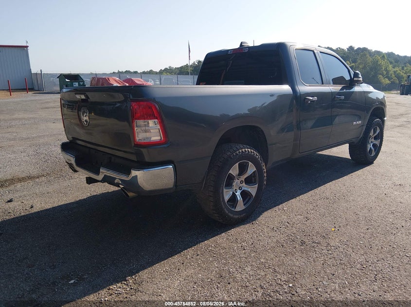 Vin: 1c6srfbt5kn656877, lot: 46253574, ram 1500 big horn/lone star  4x4 6'4 box 20194