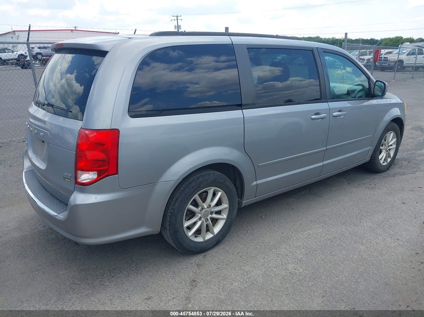 Vin: 2c4rdgcg4er155760, lot: 46253575, dodge grand caravan sxt 20144