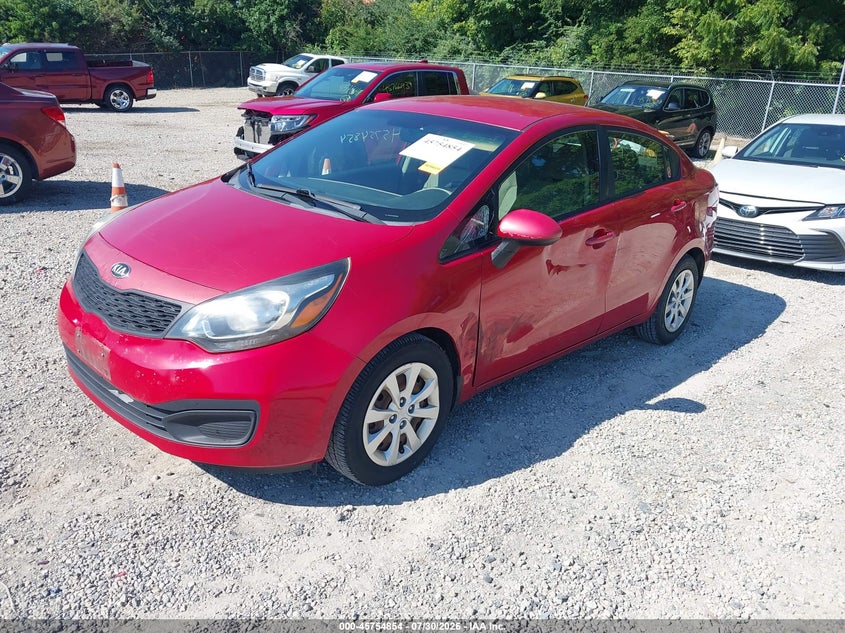 Vin: knadm4a30e6344631, lot: 46253576, kia rio lx 20142