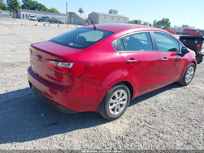 Vin: knadm4a30e6344631, lot: 46253576, kia rio lx 20144