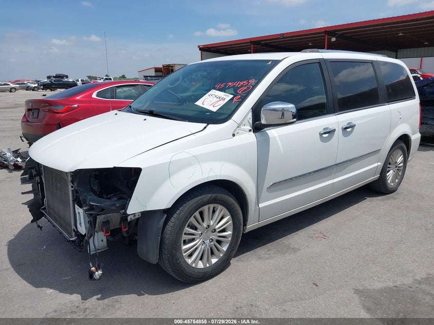 Vin: 2c4rc1gg7fr610161, lot: 46253580, chrysler town & country limited platinum 20152