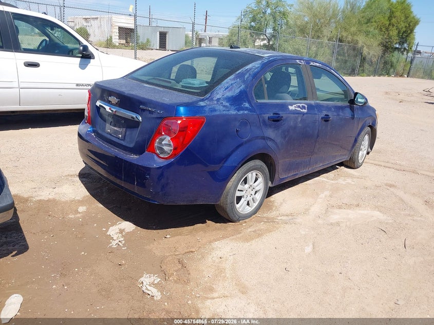 Vin: 1g1jc5sh1c4196628, lot: 46253586, chevrolet sonic 2lt 20124