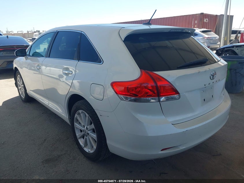 Vin: 4t3za3bbxcu057455, lot: 46253593, toyota venza xle 20123
