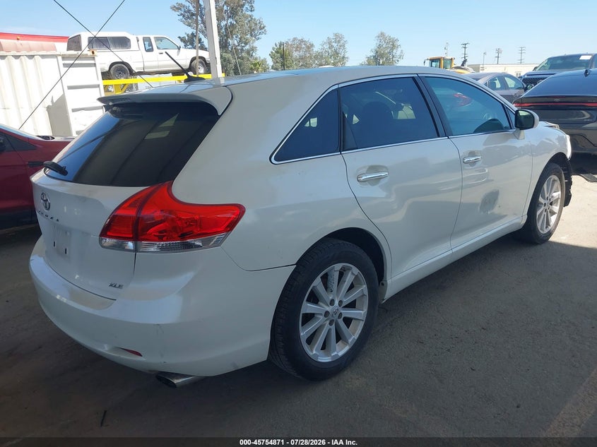 Vin: 4t3za3bbxcu057455, lot: 46253593, toyota venza xle 20124