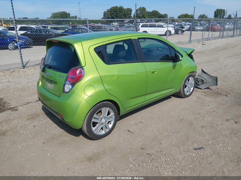 Vin: kl8cc6s91ec590811, lot: 46253605, chevrolet spark 1lt manual 20144