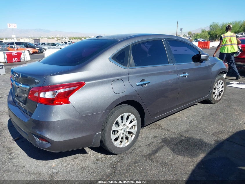 Vin: 3n1ab7ap8ky326742, lot: 46253607, nissan sentra sv 20194