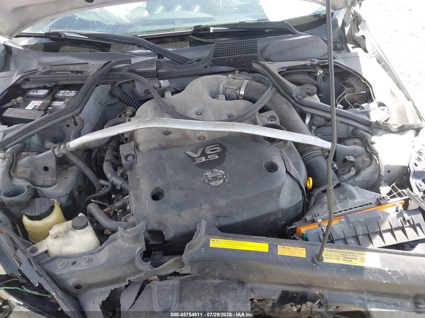 NISSAN 350Z 2004 VIN JN1AZ36A04M250741