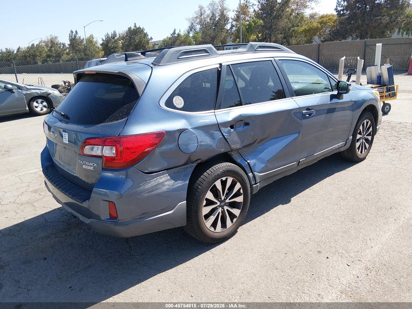 Vin: 4s4bsanc9g3217966, lot: 46253637, subaru outback 2.5i limited 20164