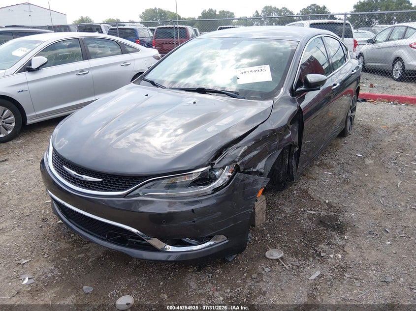 Vin: 1c3ccccg6fn510500, lot: 46253656, chrysler 200 c 20152