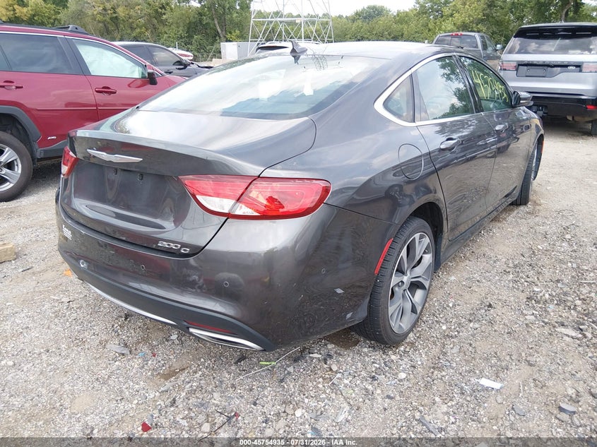 Vin: 1c3ccccg6fn510500, lot: 46253656, chrysler 200 c 20154