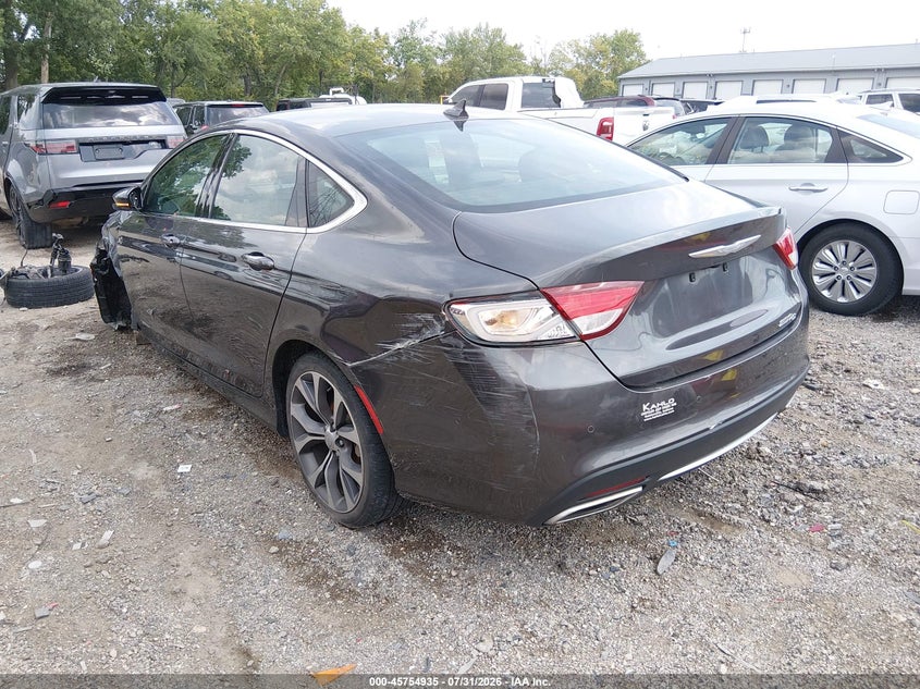2015 CHRYSLER 200 auction photo 3