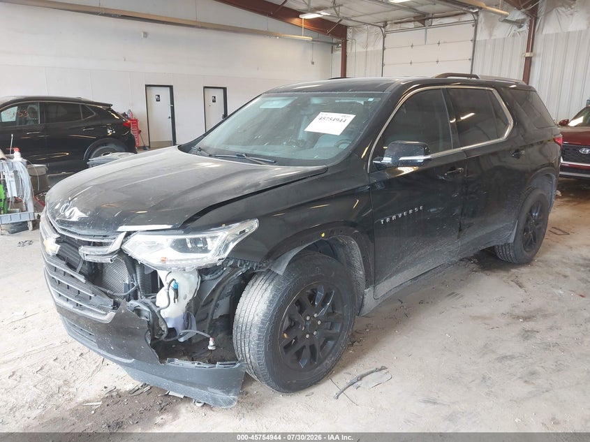 Vin: 1gnergkw5jj140392, lot: 46253666, chevrolet traverse lt cloth 20182