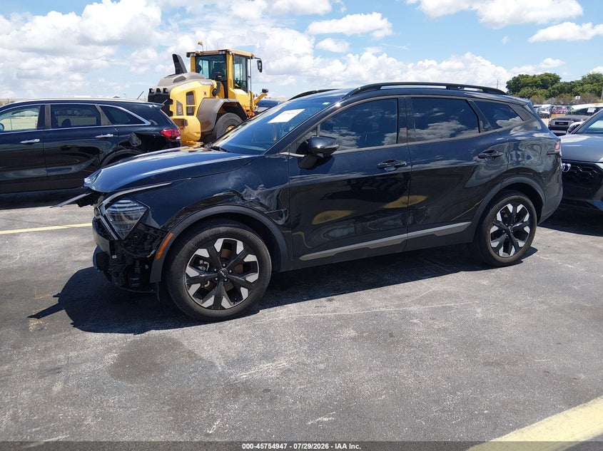 Vin: 5xyk6cdf6rg204381, lot: 46253669, kia sportage x-line 20242