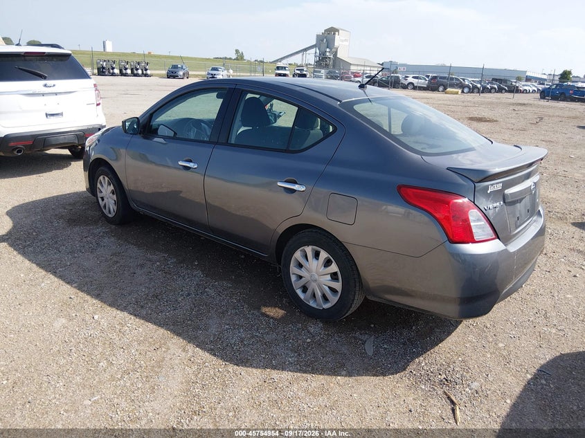 Vin: 3n1cn7ap9jl814061, lot: 46253676, nissan versa 1.6 sv 20183