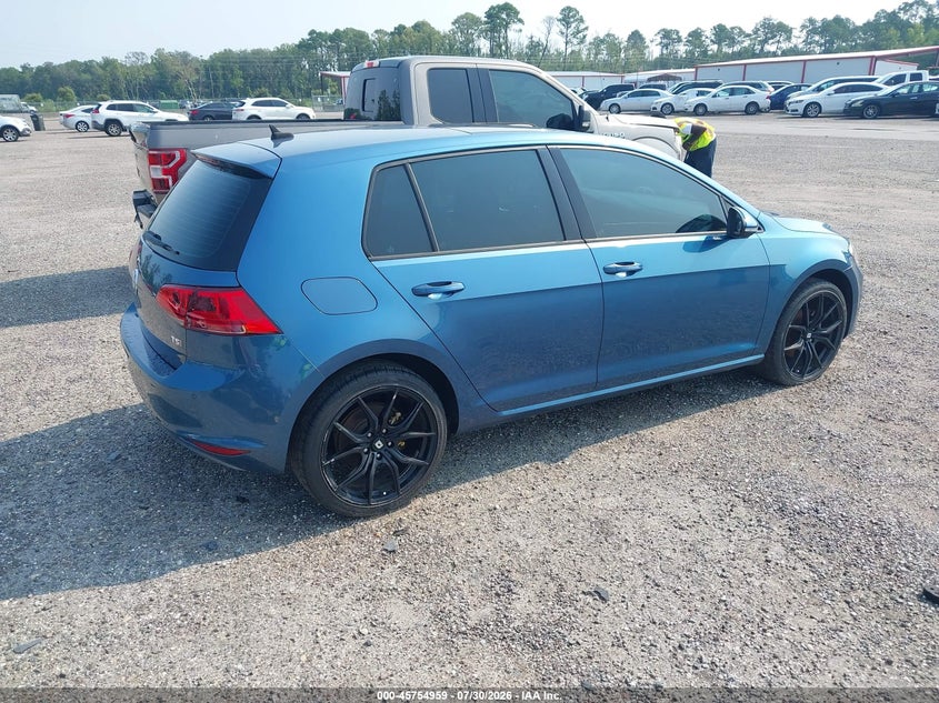 Vin: 3vw217au2fm019684, lot: 46253681, volkswagen golf tsi sel 4-door 20154