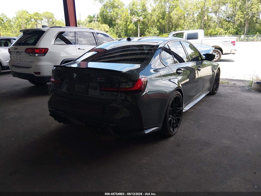 Vin: wbs33hj09sfu46609, lot: 46253685, bmw m3 competition xdrive 20254