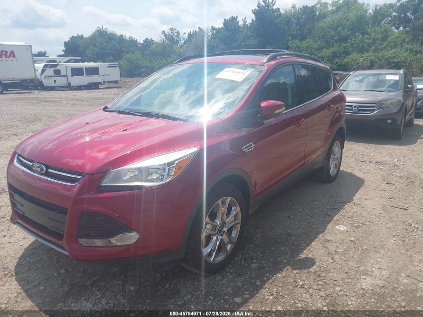 Vin: 1fmcu9h97dud76973, lot: 46253693, ford escape sel 20132