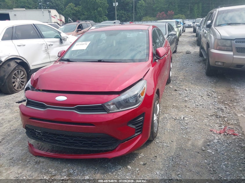Vin: 3kpa24adxme418375, lot: 46253698, kia rio s 20212