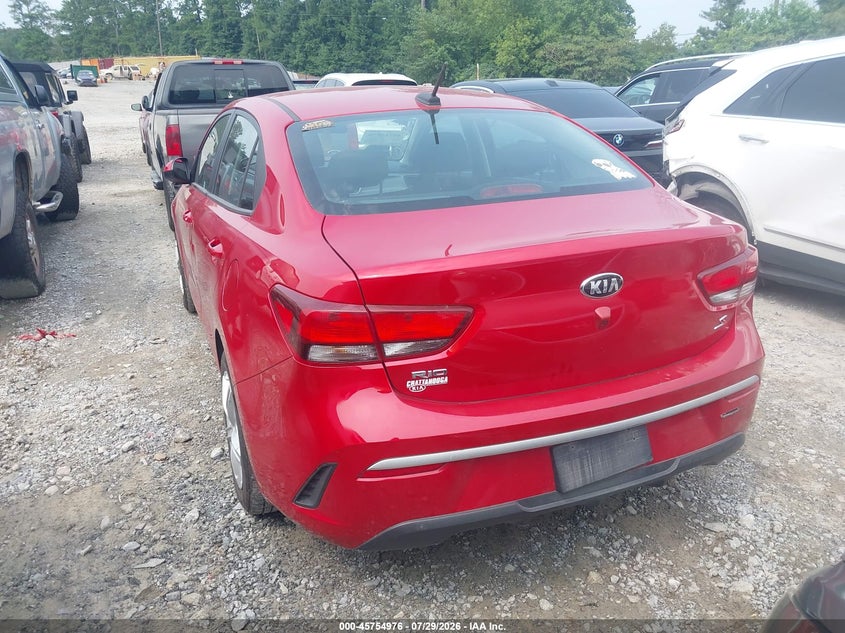 Vin: 3kpa24adxme418375, lot: 46253698, kia rio s 20213