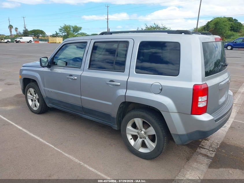 Vin: 1c4njpfa6gd633357, lot: 46253716, jeep patriot latitude 20163