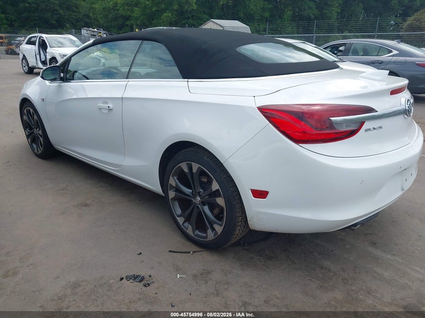 Vin: w04wt3n59gg056425, lot: 46253718, buick cascada premium 20163