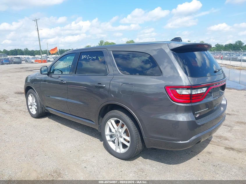 Vin: 1c4rdjdg1tc282046, lot: 46253719, dodge durango gt awd 20263