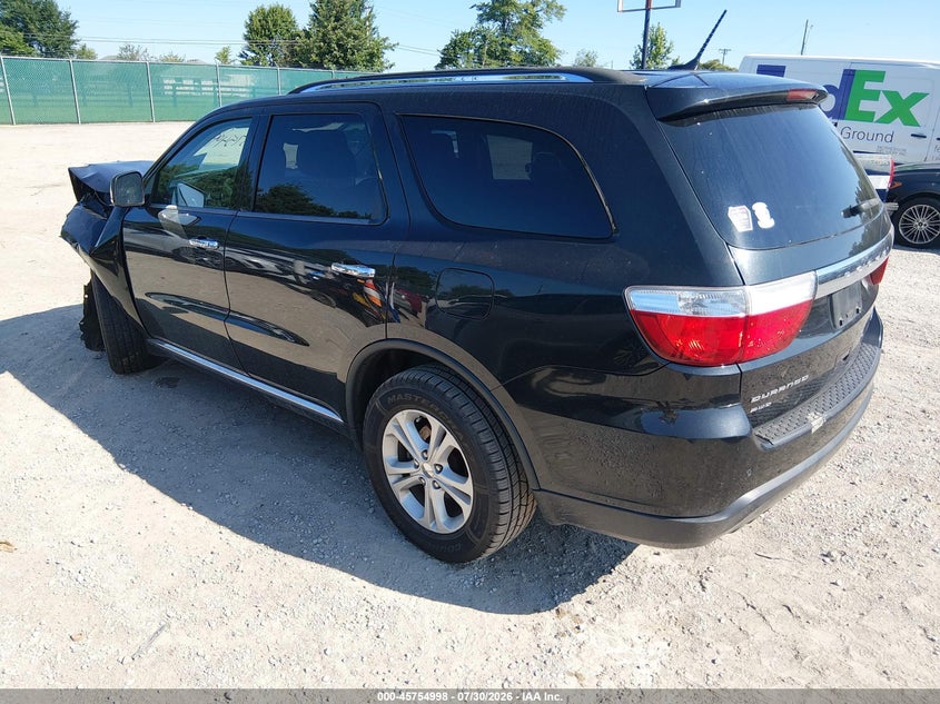 Vin: 1c4rdjdg3dc700902, lot: 46253720, dodge durango crew 20133