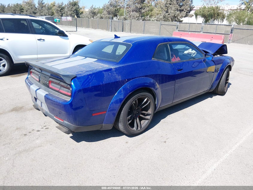 Vin: 2c3cdzl97lh155889, lot: 46253727, dodge challenger srt hellcat redeye widebody 20204