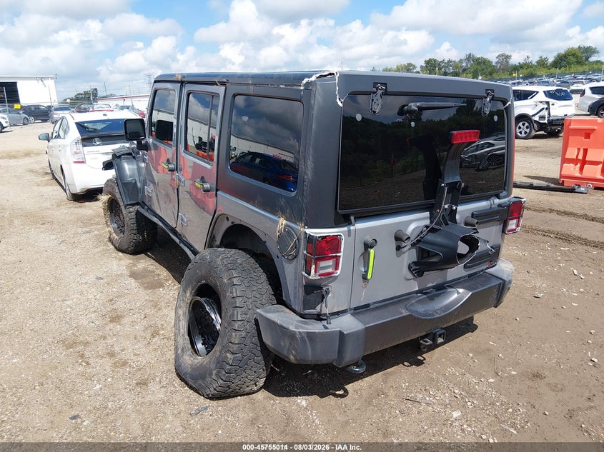 Vin: 1c4bjwdg6gl172395, lot: 46253736, jeep wrangler unlimited black bear 20163