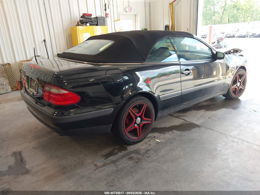 MERCEDES-BENZ CLK 320 1999 VIN WDBLK65G2XT010620