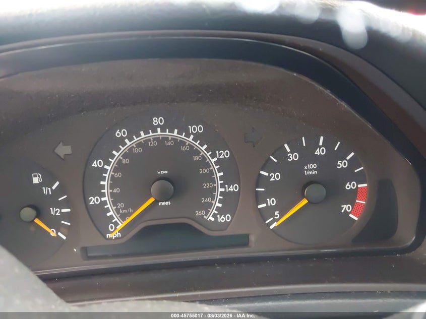 MERCEDES-BENZ CLK 320 1999 VIN WDBLK65G2XT010620
