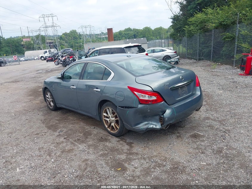 NISSAN MAXIMA 2011 VIN 1N4AA5AP5BC856072