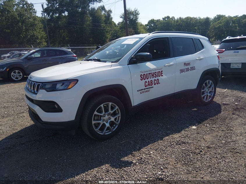 Vin: 3c4njdfn7rt151155, lot: 46253747, jeep compass latitude lux fwd 20242