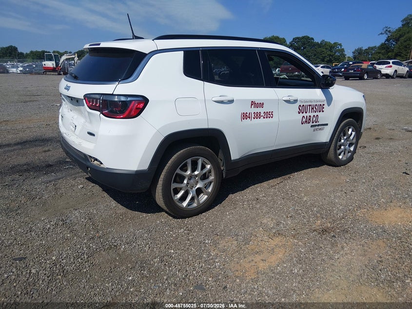 Vin: 3c4njdfn7rt151155, lot: 46253747, jeep compass latitude lux fwd 20244