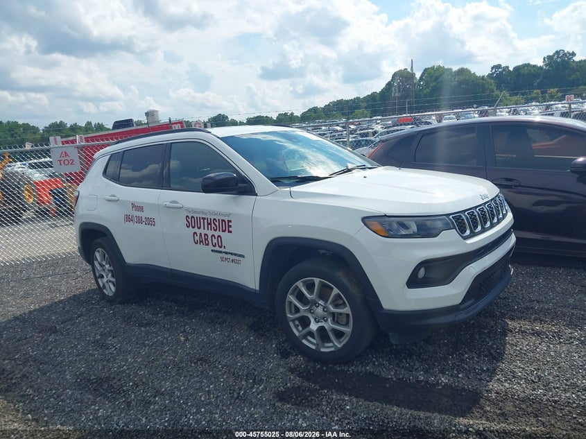 Vin: 3c4njdfn7rt151155, lot: 46253747, jeep compass latitude lux fwd 2024 img_1