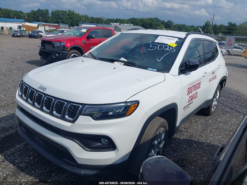 Vin: 3c4njdfn7rt151155, lot: 46253747, jeep compass latitude lux fwd 20242