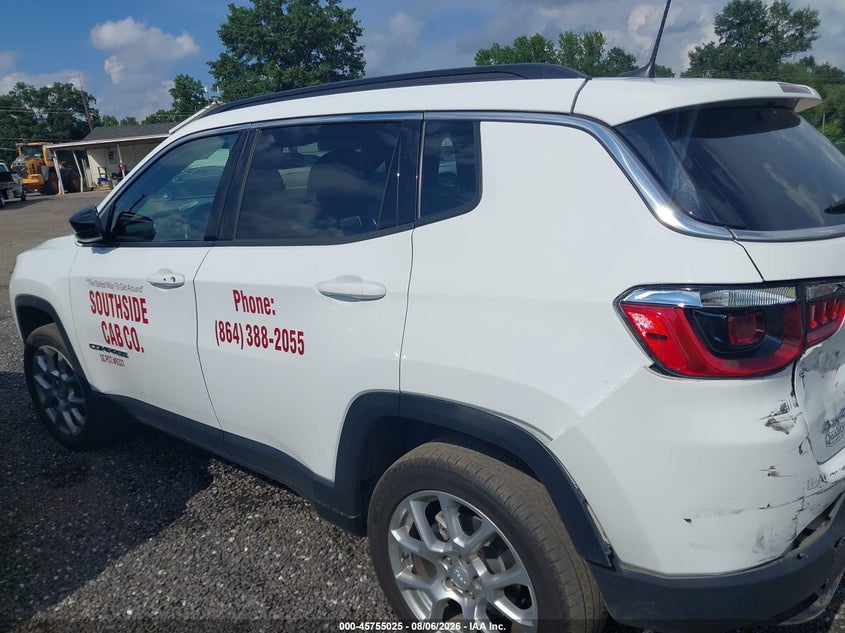 Vin: 3c4njdfn7rt151155, lot: 46253747, jeep compass latitude lux fwd 20243