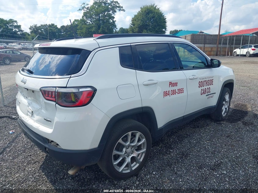 Vin: 3c4njdfn7rt151155, lot: 46253747, jeep compass latitude lux fwd 20244