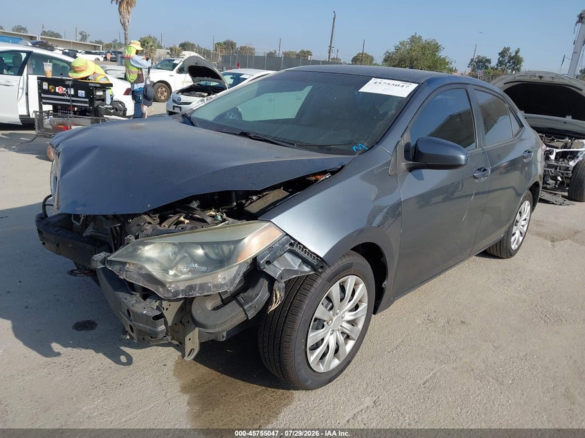 Vin: 5yfburhe8fp290844, lot: 46253769, toyota corolla le 20152