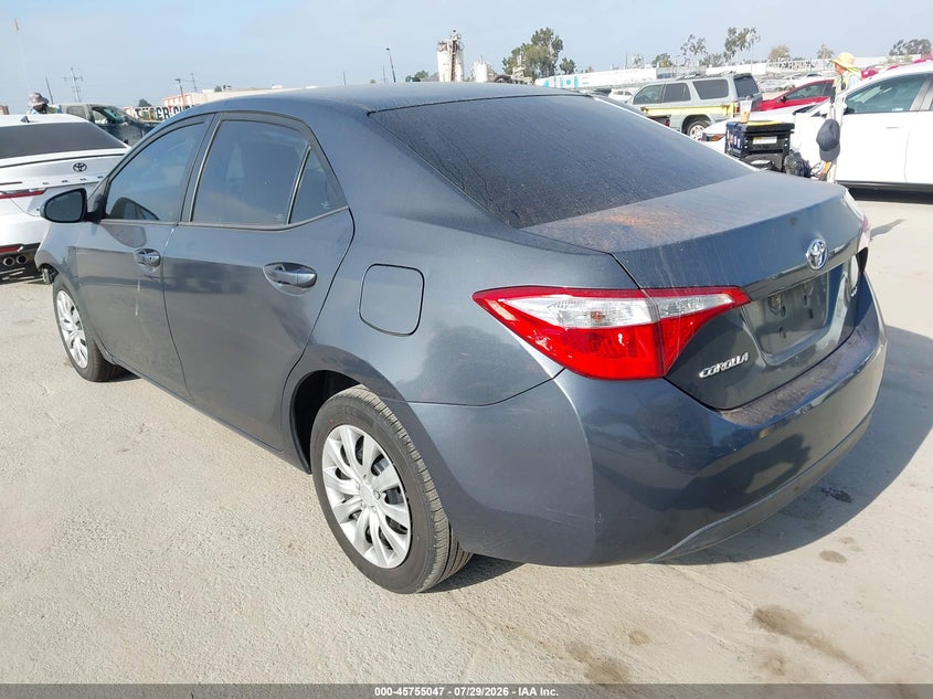 Vin: 5yfburhe8fp290844, lot: 46253769, toyota corolla le 20153