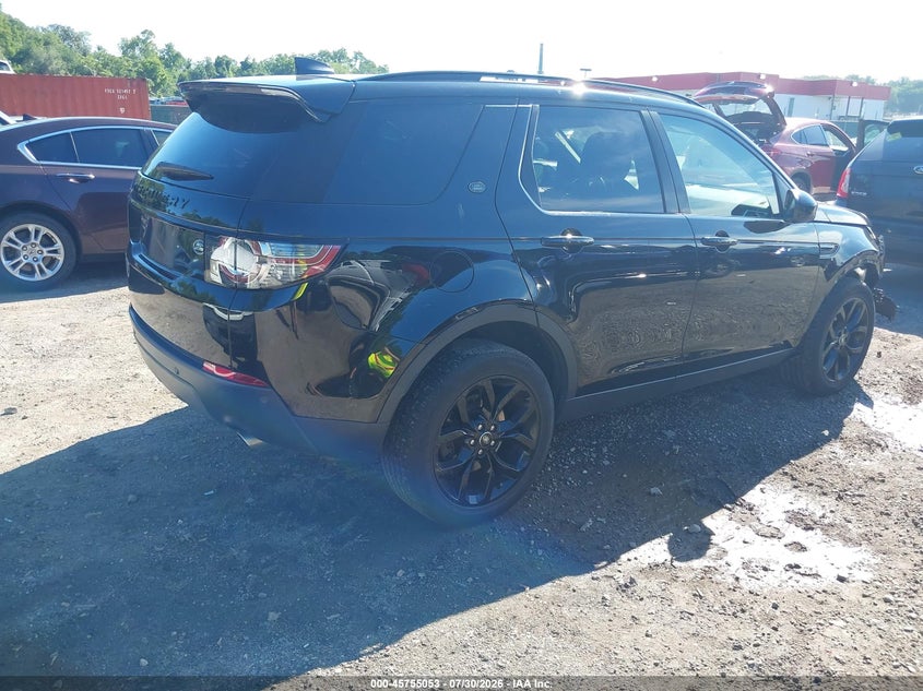 Vin: salcr2rx5jh743165, lot: 46253775, land rover discovery sport hse 20184