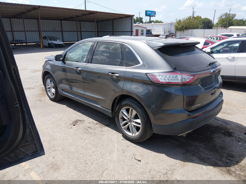 Vin: 2fmpk3j88gbc17427, lot: 46253793, ford edge sel 20163