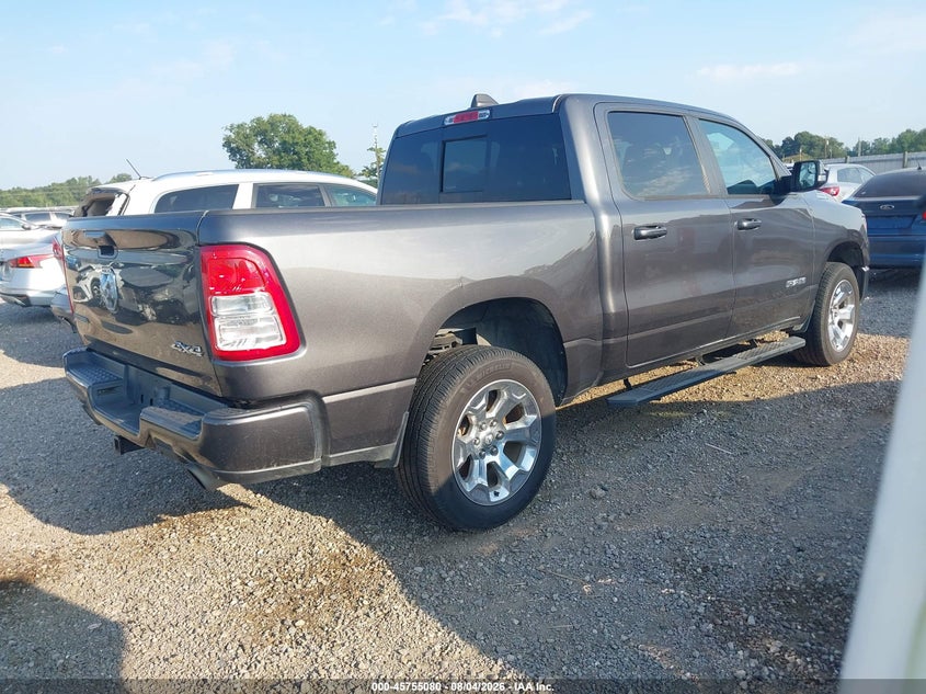 Vin: 1c6srfftxln160002, lot: 46253802, ram 1500 big horn  4x4 5'7 box 20204