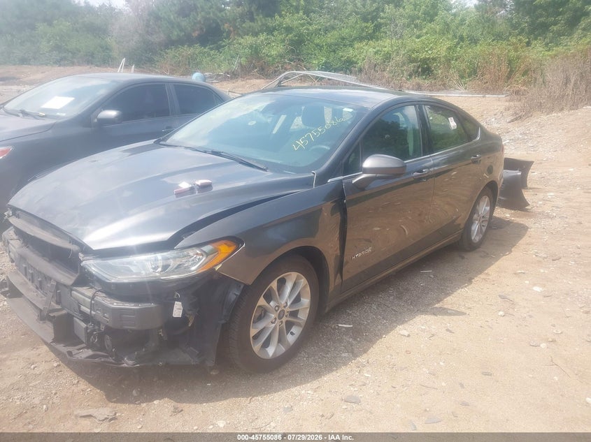 Vin: 3fa6p0lu1kr274756, lot: 46253808, ford fusion hybrid se 20192