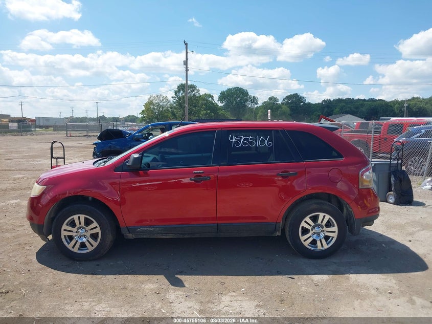 FORD EDGE 2007 VIN 2FMDK46C87BB36739