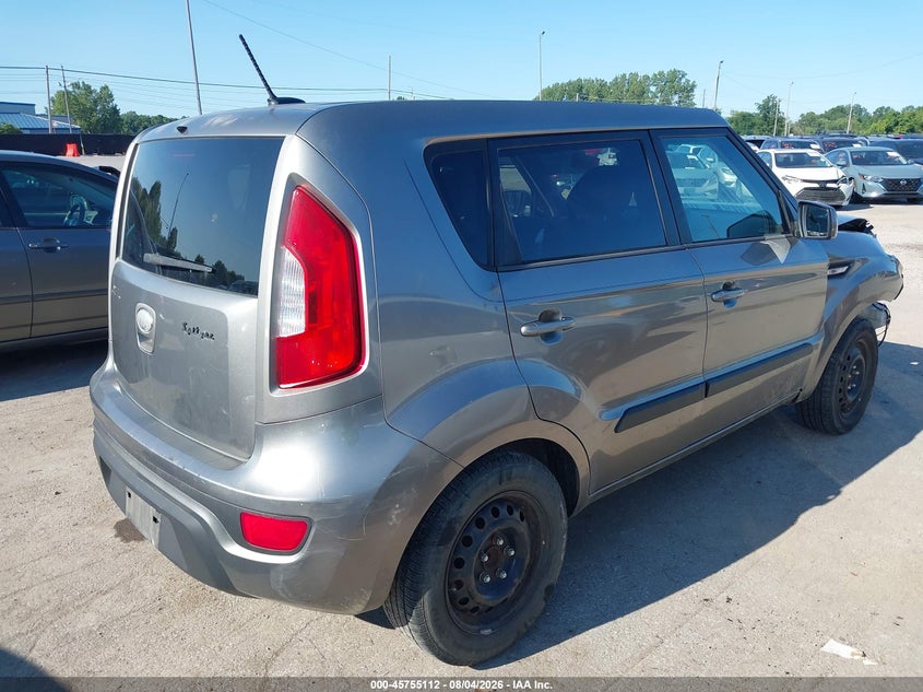 Vin: kndjt2a50d7571907, lot: 46253834, kia soul 20134